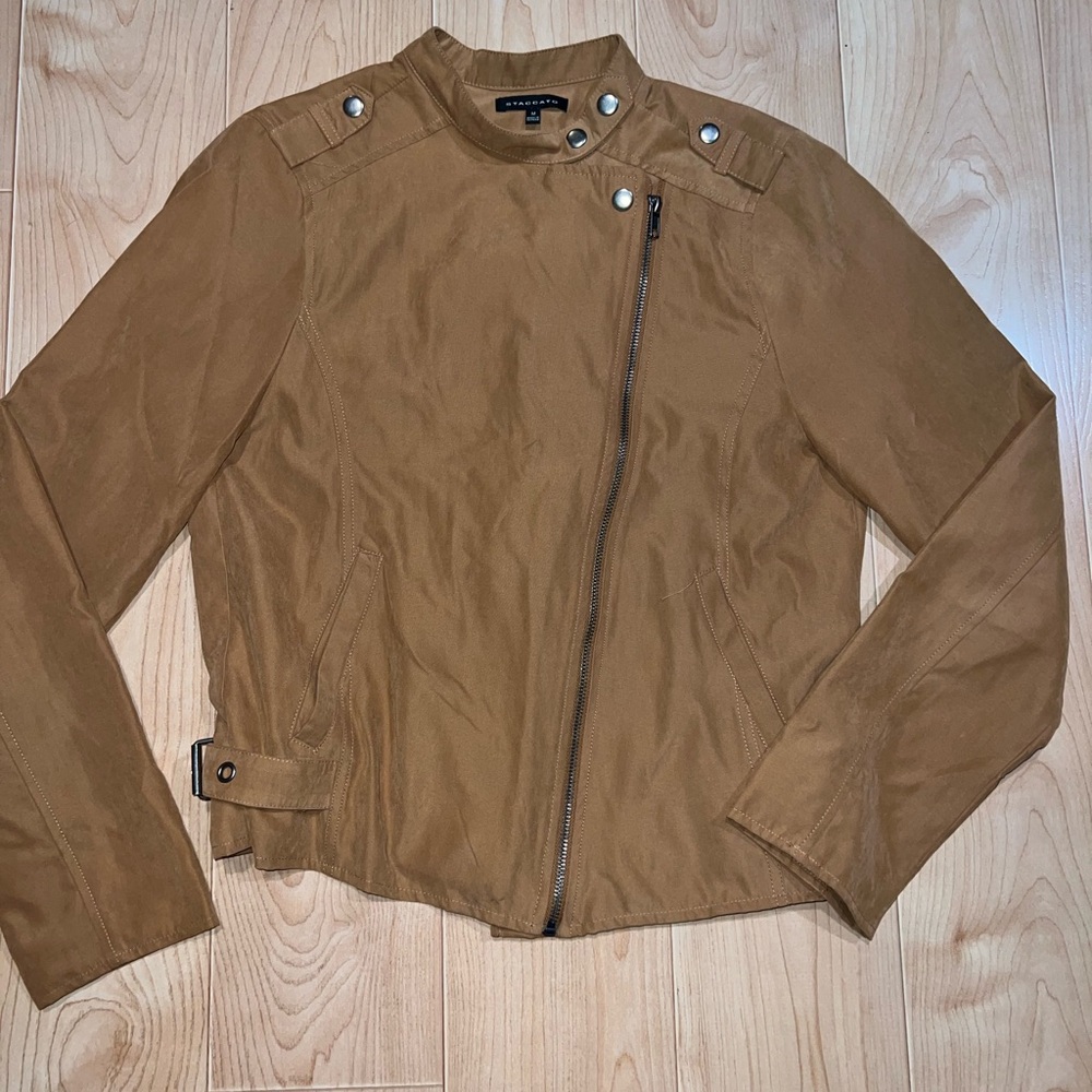 Staccato Camel Biker Jacket